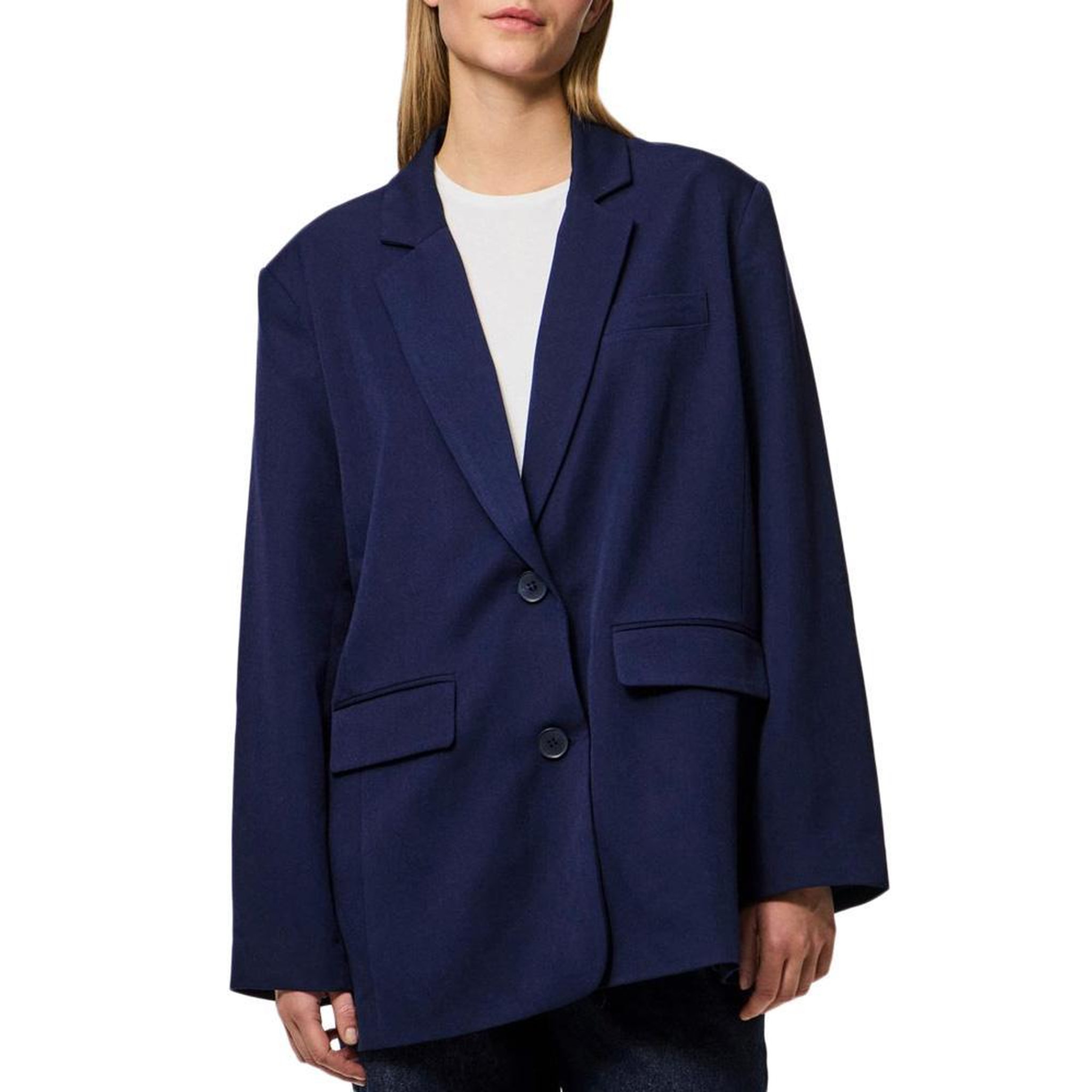 Pieces Veste Blazer Bleu Nuit Femme Pieces Pckamil. Coloris disponibles : Bleu