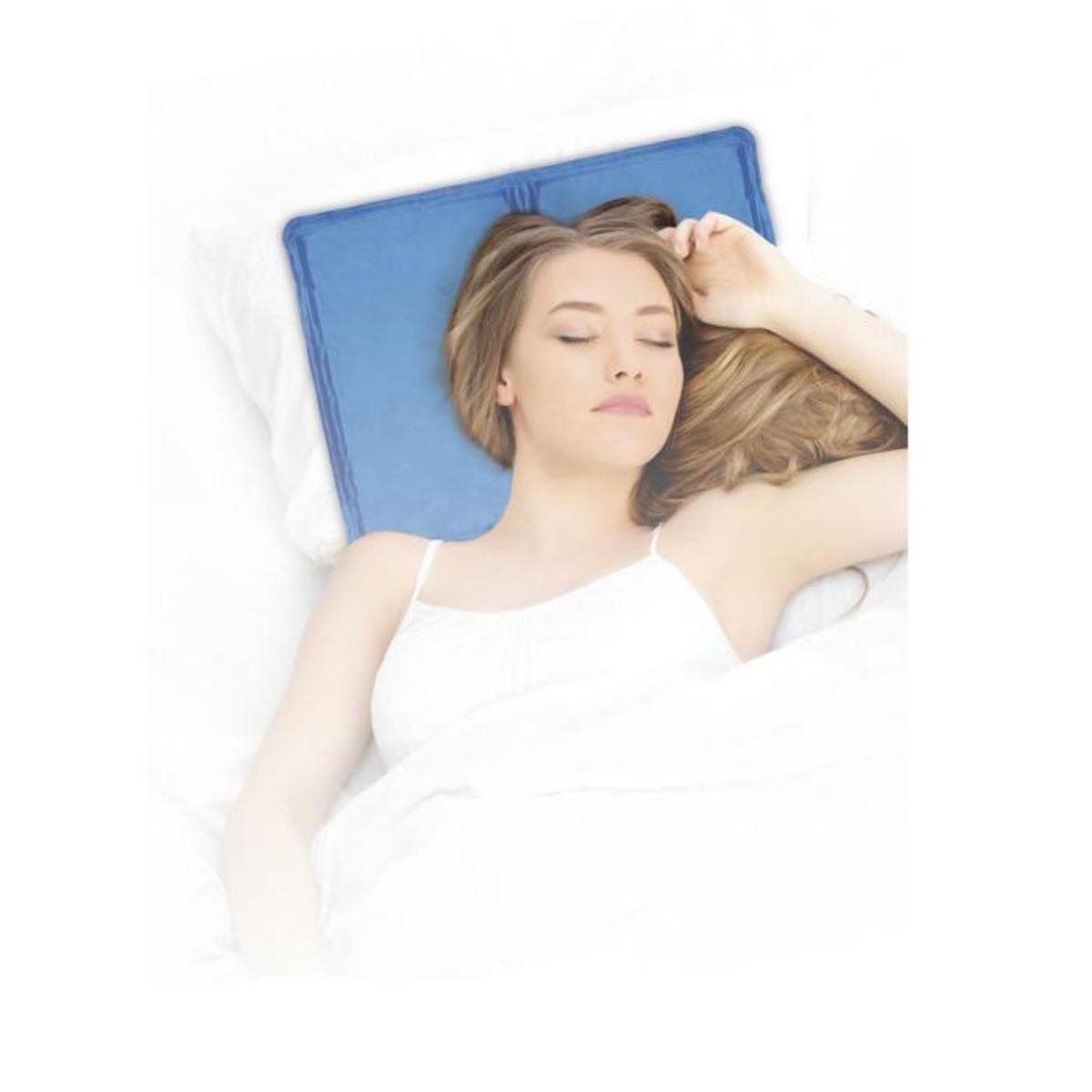 Paris Prix Oreiller Rafraîchissant  Instantané  30x50cm Bleu