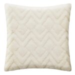 ATMOSPHERA Coussin Imitation Fourrure  Mara  45x45cm Blanc