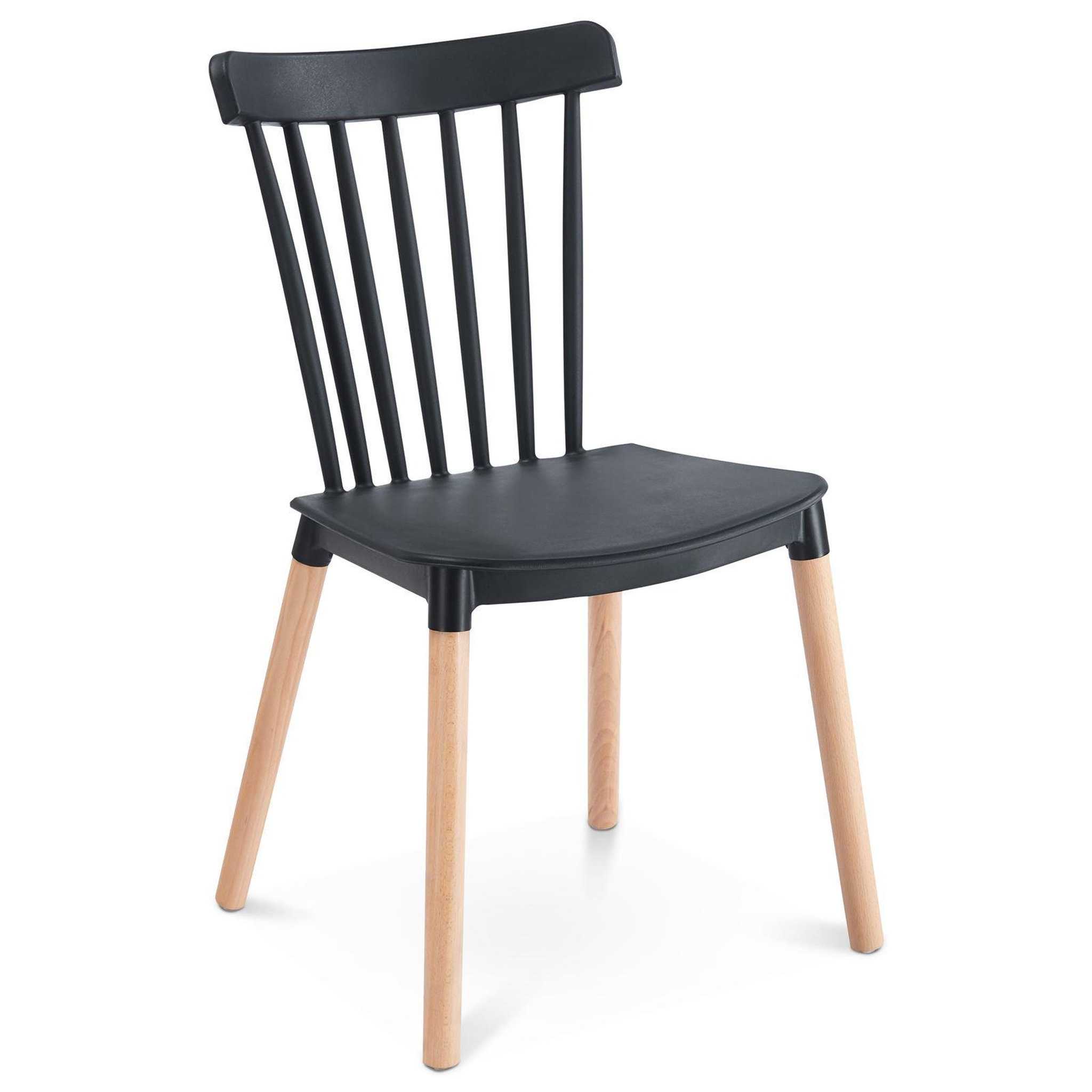 Voir la diapositive 4 : IDIMEX Lot de 4 chaises ravi de salle à manger design