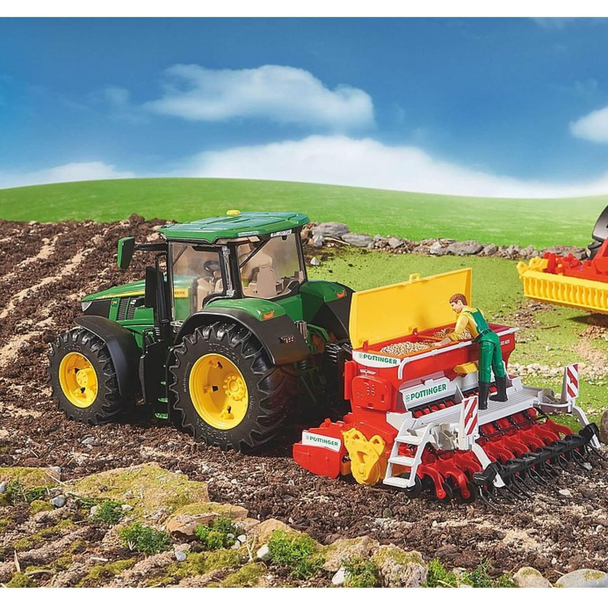 Voir la diapositive 3 : Bruder Semeuse à herse rotative Vitasem 302ADD de Pöttinger