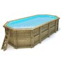Voir la diapositive 2 : Habitat et Jardin Piscine bois   Sevilla 145   - 8.57 x 4.57 x 1.45 m