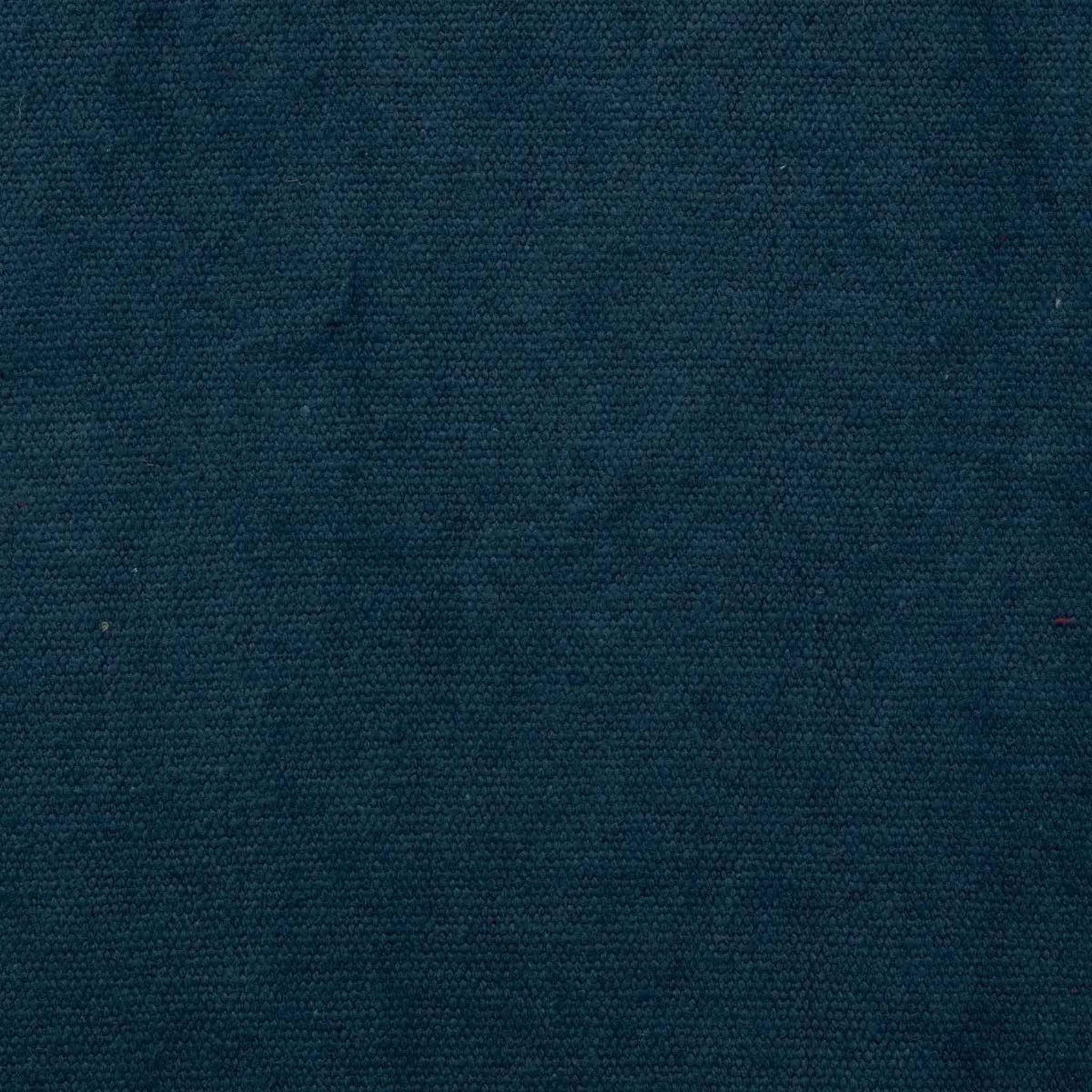 Voir la diapositive 3 : SECRET DE GOURMET Chemin de table  maha  38x140cm bleu canard