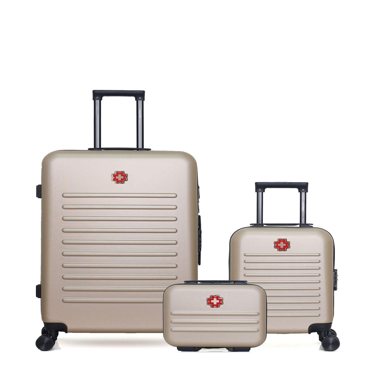 SWISS KOPPER SWISS KOPPER - LOT DE 3 - Valises grand format, cabine XXS et vanity WIL