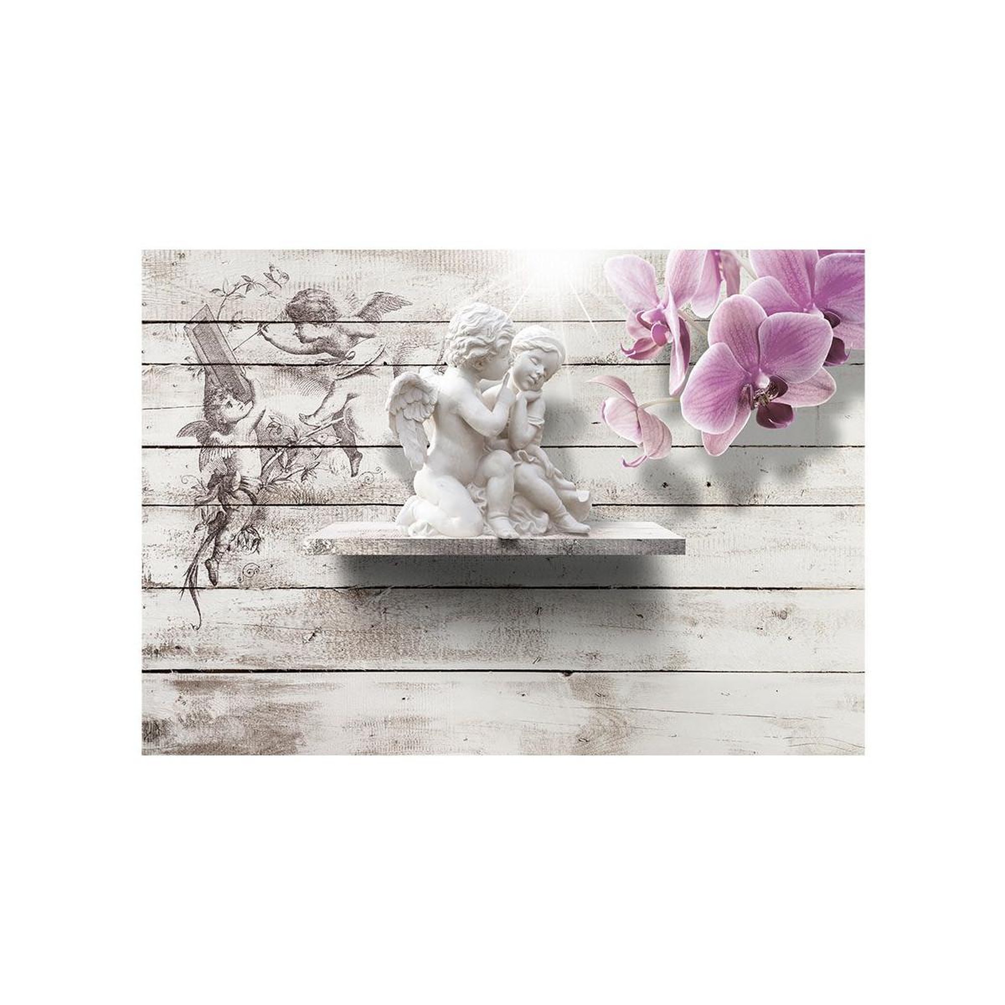 Voir la diapositive 2 : Paris Prix Papier peint  kiss of an angel