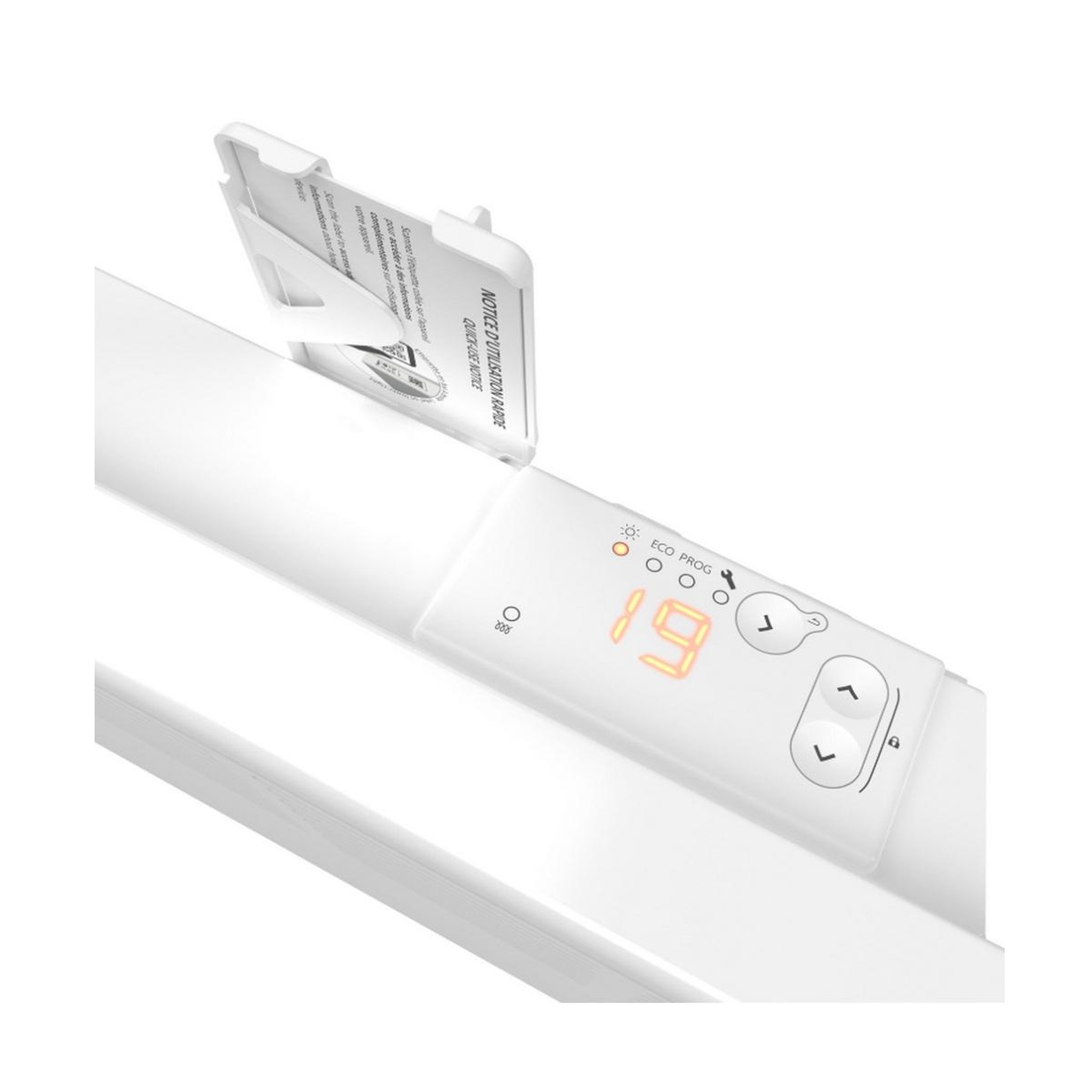 Voir la diapositive 4 : Thermor Panneau rayonnant 1000w blanc - 443224