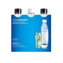 Voir la diapositive 2 : SODASTREAM Sodastream PET Bottle Fuse (3 Bottles, 1L, black white) (2260748)