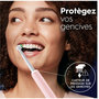 Voir la diapositive 3 : ORAL B Brosse à dents électrique Pro 1 Rose Cross Action + 1 brossette