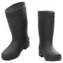 Voir la diapositive 2 : VIDAXL Bottes de pluie noir taille 38 PVC