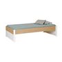 Voir la diapositive 2 : JUNIOR PROVENCE Lit ado style scandinave 90x200 cm LAMI