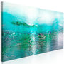 Voir la diapositive 1 : Paris Prix Tableau Imprimé  Turquoise Landscape Narrow
