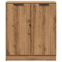 Voir la diapositive 4 : VIDAXL Buffet chene artisanal 60x30x70 cm bois d'ingenierie