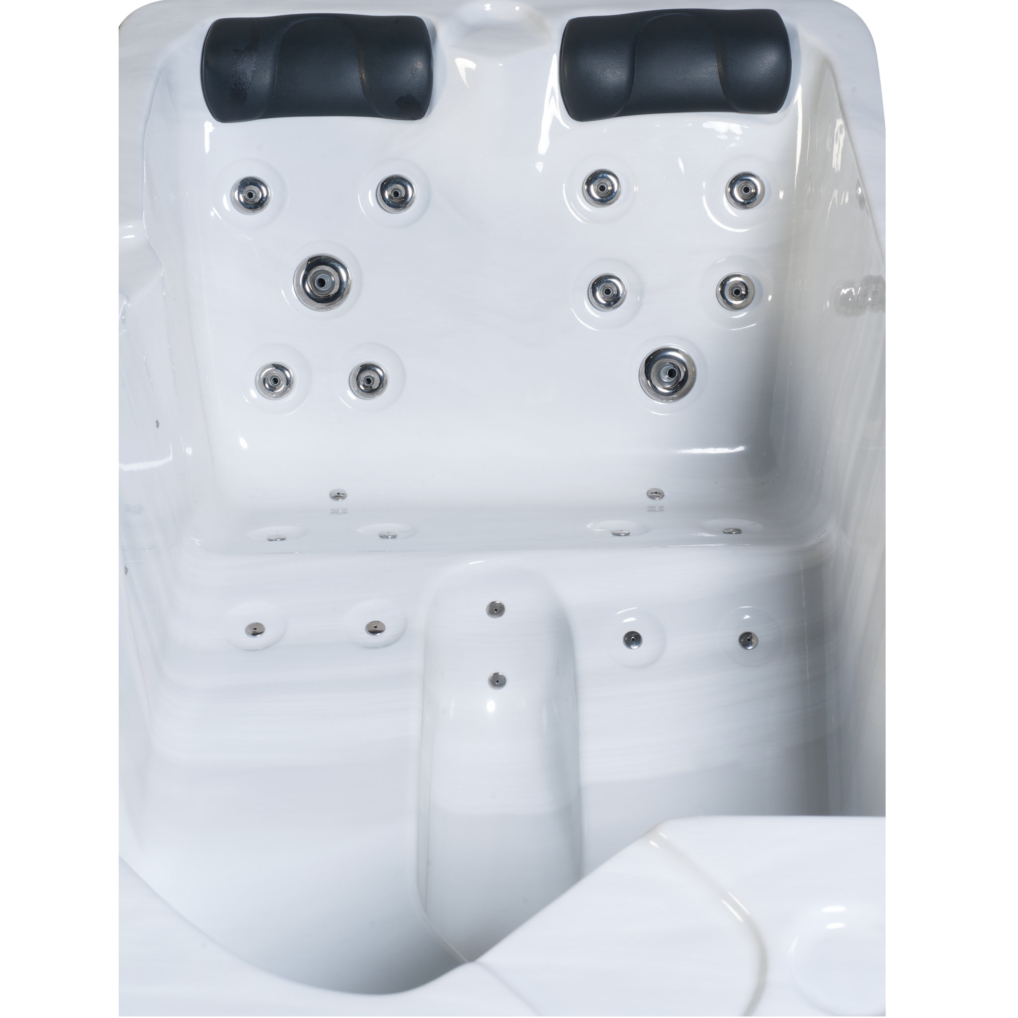Voir la diapositive 4 : WATERCLIP Spa jacuzzi 3 places KAWAY