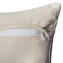 Voir la diapositive 3 : ATMOSPHERA Housse de coussin 40x40 gris etnik gold