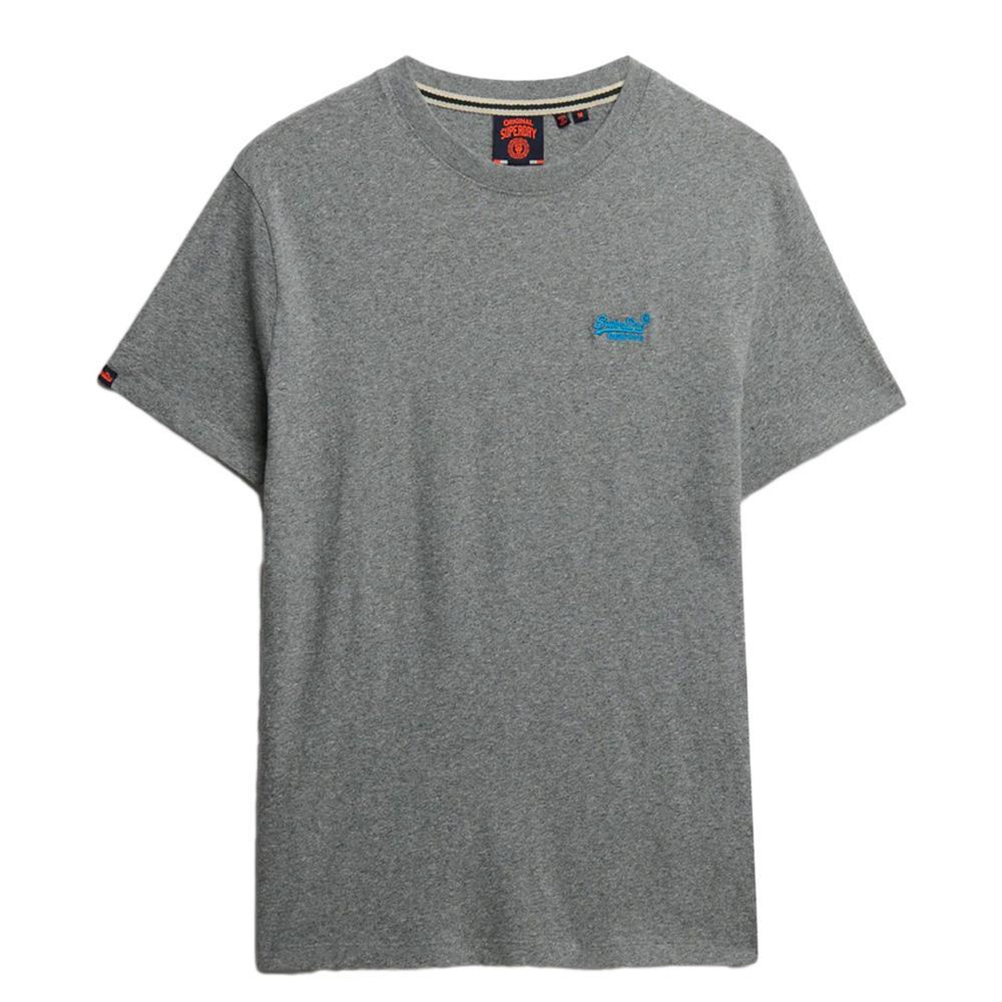 Voir la diapositive 2 : SUPERDRY T-shirt Gris/Bleu Homme Superdry Vintage LogoR6Ts