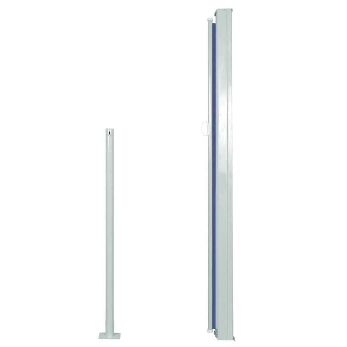 VIDAXL Auvent lateral retractable 120 x 300 cm Bleu