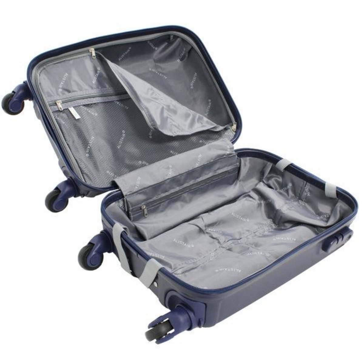 Alistair Valise taille cabine XS 50 cm Alistair - Collection Iron - 4 roues - ABS ultra résistant