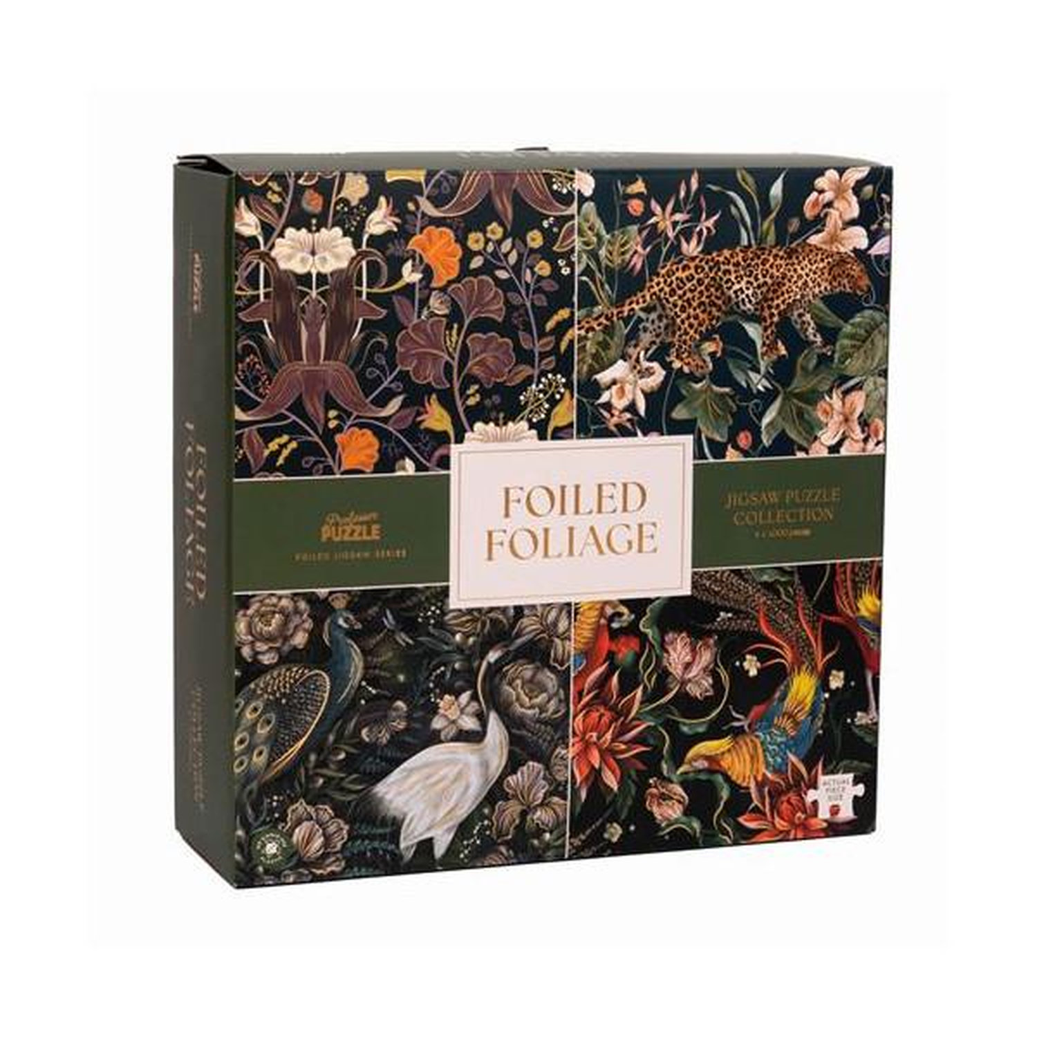 Puzzles 4 x 1000 pièces Professor Puzzle Foiled Foliage - vue 2