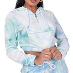 Project X Sweat à Capuche  Femme Project X Paris Tie & Dye. Coloris disponibles : Vert