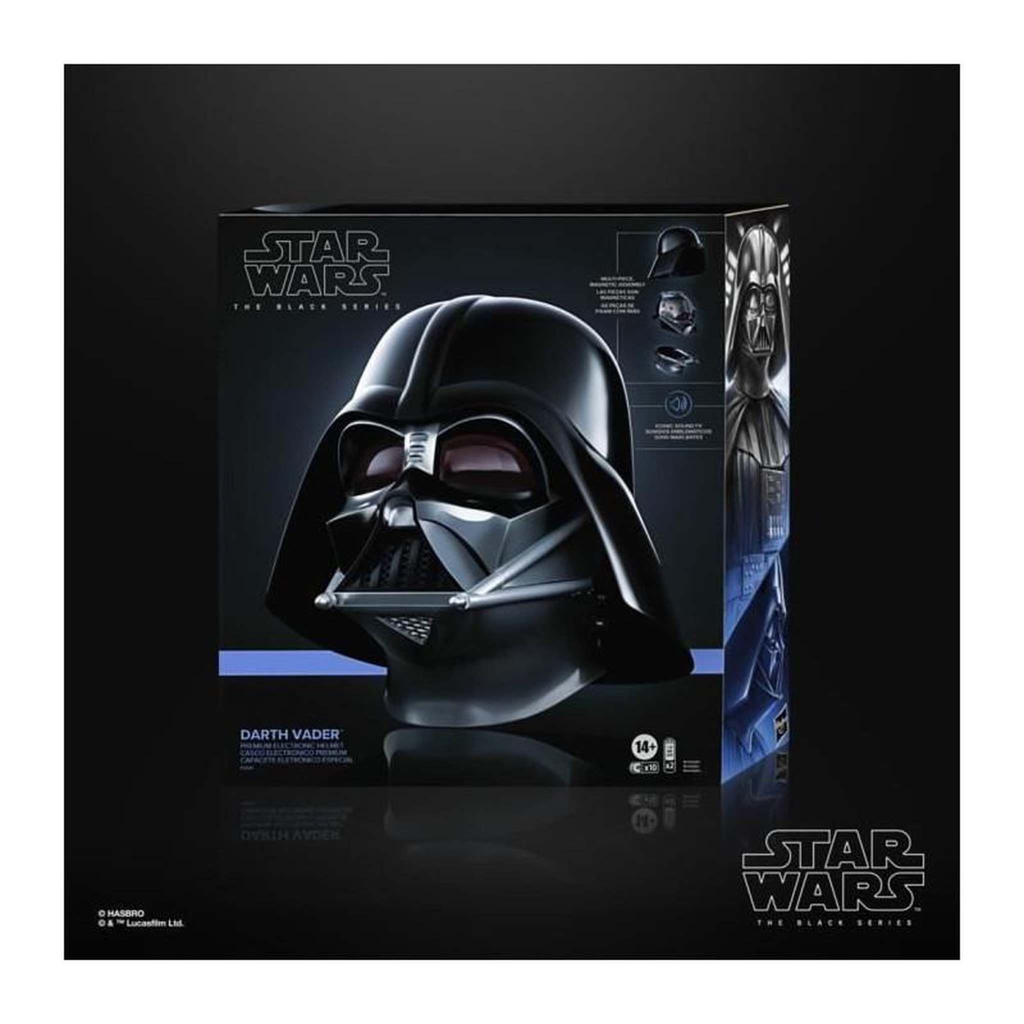 Voir la diapositive 5 : HASBRO Casque jouet Hasbro Casque électronique premium Dark Vador Star Wars