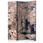 Paris Prix Paravent 3 Volets  Heart of Barcelona  135x172cm
