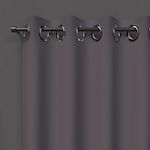 SOLEIL D'OCRE Rideau à oeillets OCCULTANT, par Soleil d'ocre. Coloris disponibles : Gris, Noir, Rouge, Bleu, Jaune, Blanc, Vert, Marron