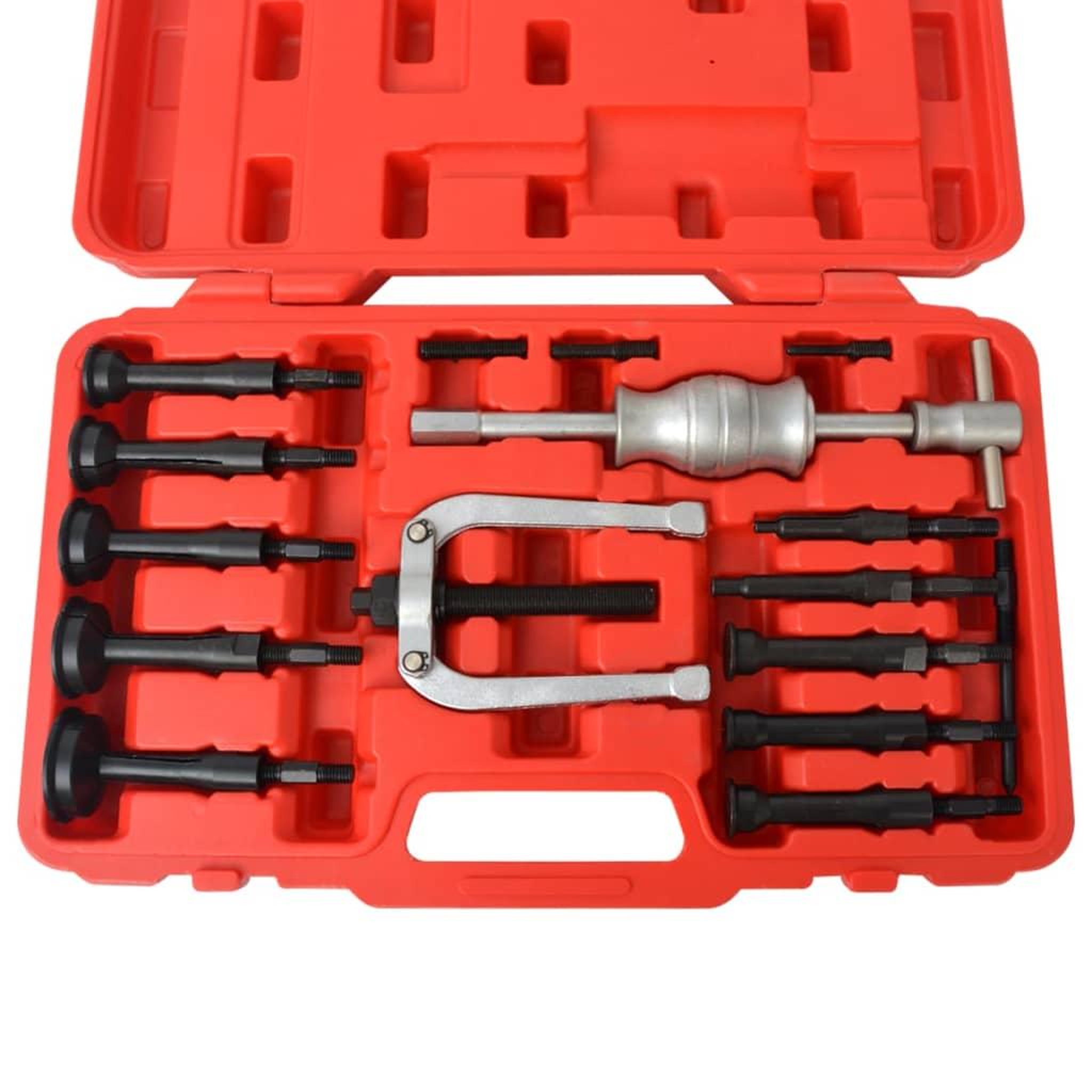 Voir la diapositive 3 : VIDAXL Kit d'extracteurs de roulements 16 pieces