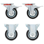 VIDAXL Roulettes 4 pcs 75 mm