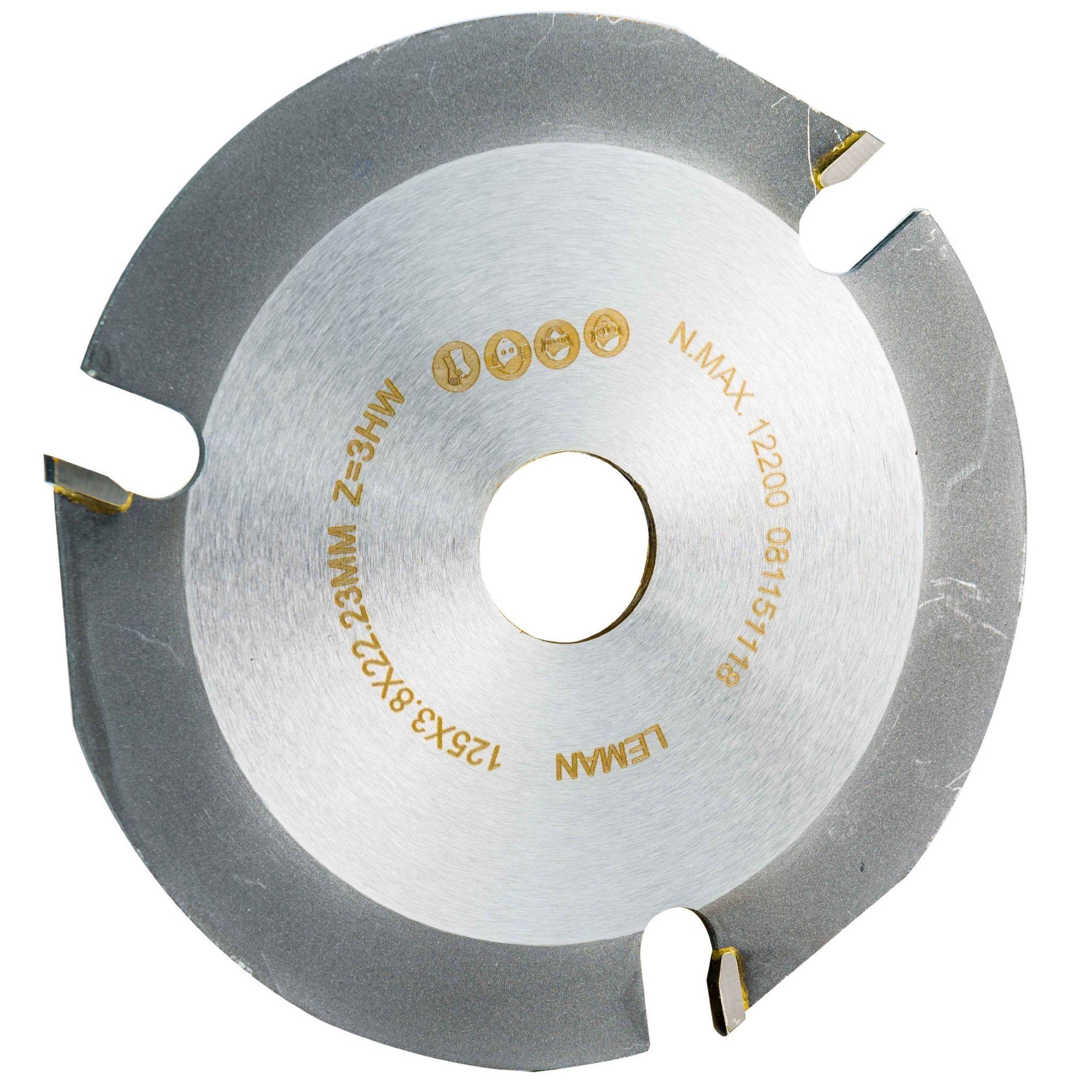 Voir la diapositive 3 : Leman Disque diamètre 125mm carbure Speedwood