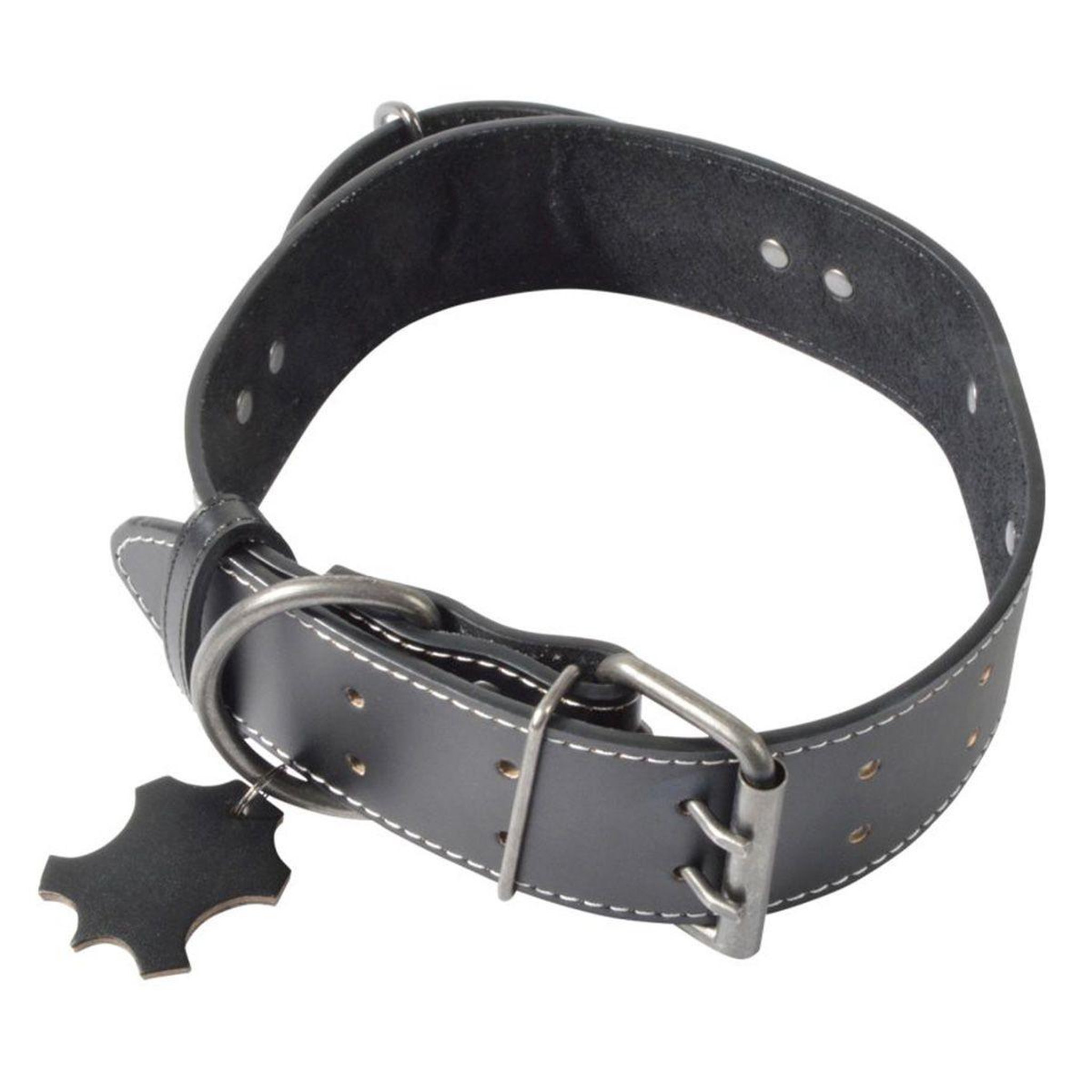 LOVE STORY Collier pour chien 2xl  cuir  70cm noir