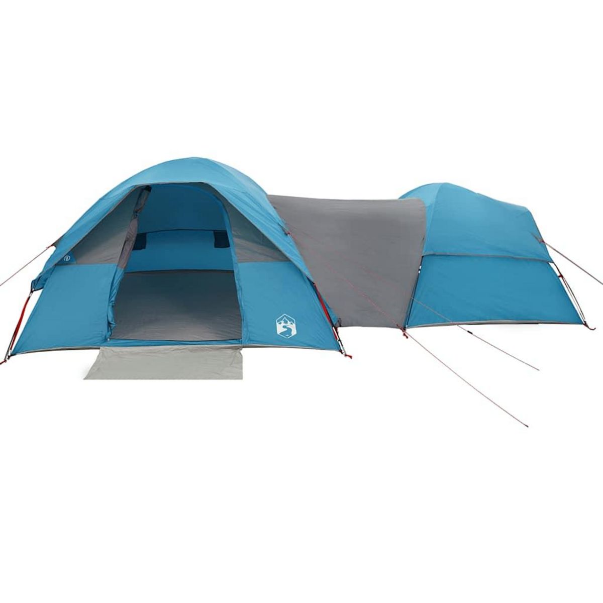 VIDAXL Tente de camping 5 personnes bleu impermeable