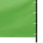 Voir la diapositive 3 : VIDAXL Ecran de balcon Vert clair 80x240 cm Tissu Oxford