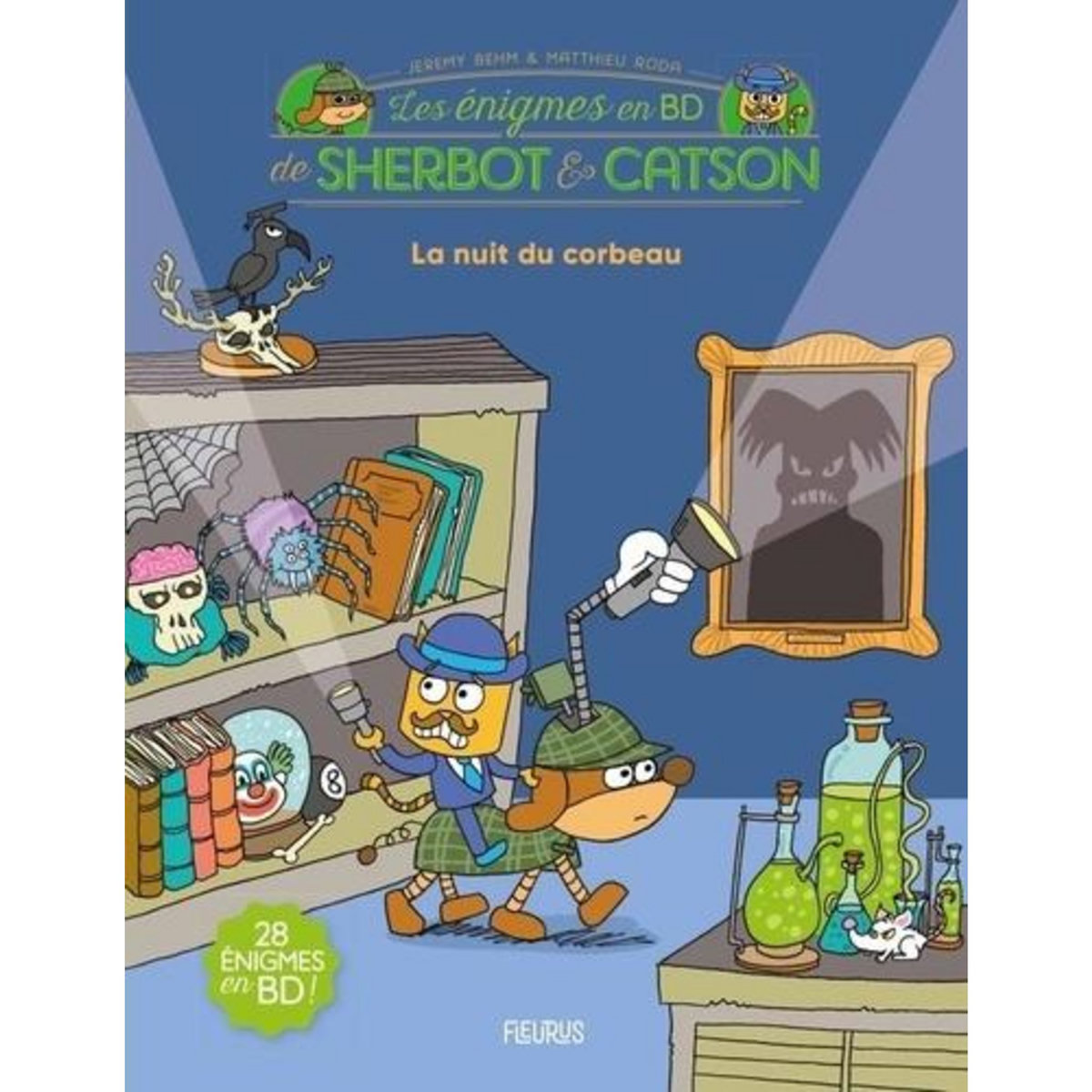 LES ENIGMES EN BD DE SHERBOT & CATSON : LA NUIT DU CORBEAU, Behm Jeremy