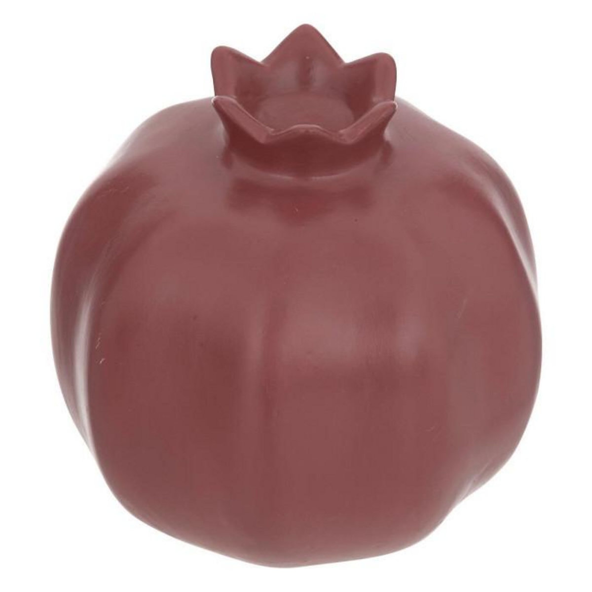 ATMOSPHERA Grenade Déco en Céramique  Tia  13cm Rose Foncé