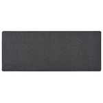 VIDAXL Tapis de couloir Anthracite 80x200 cm