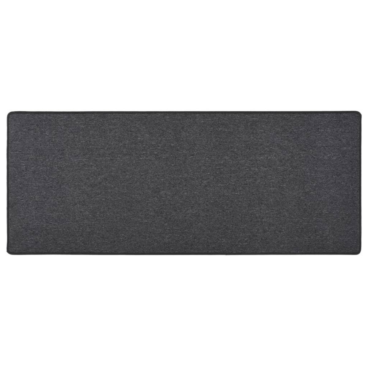 VIDAXL Tapis de couloir Anthracite 80x200 cm
