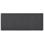 VIDAXL Tapis de couloir Anthracite 80x200 cm