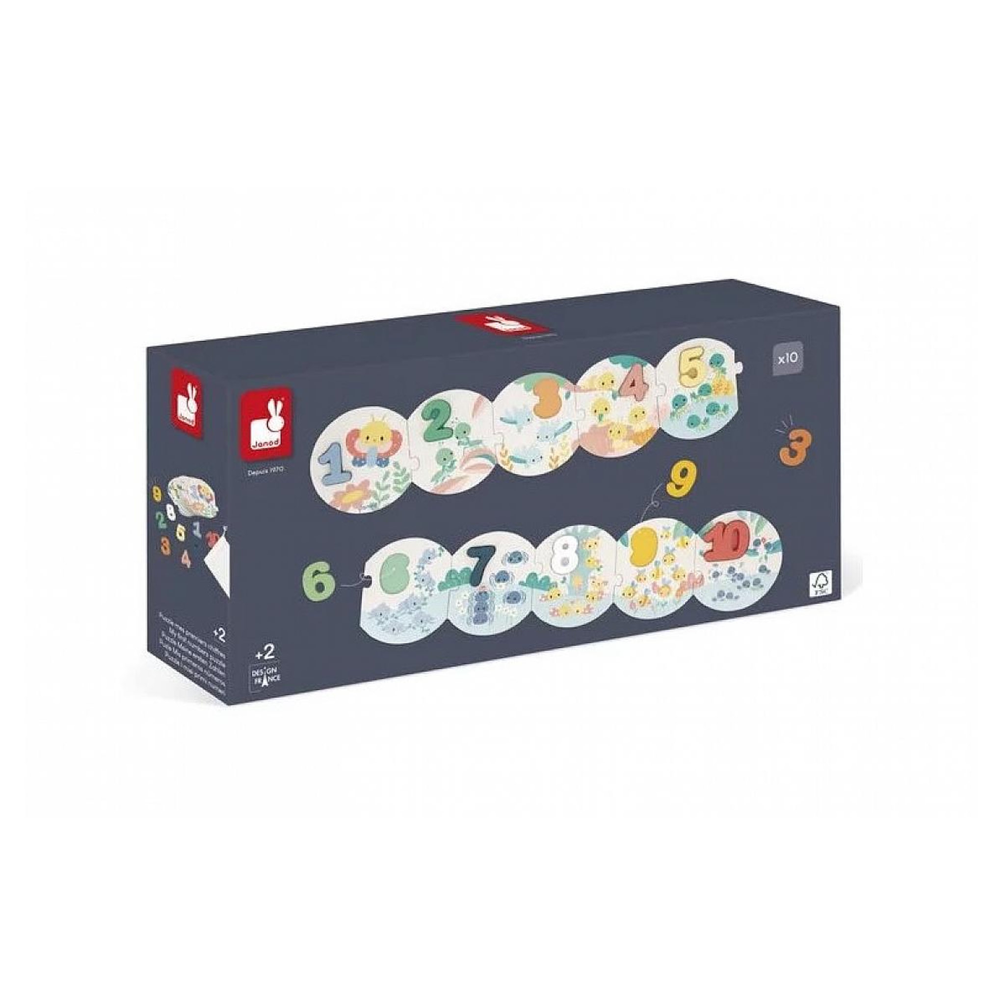 Juratoys-Janod Puzzle Mes premiers chiffres