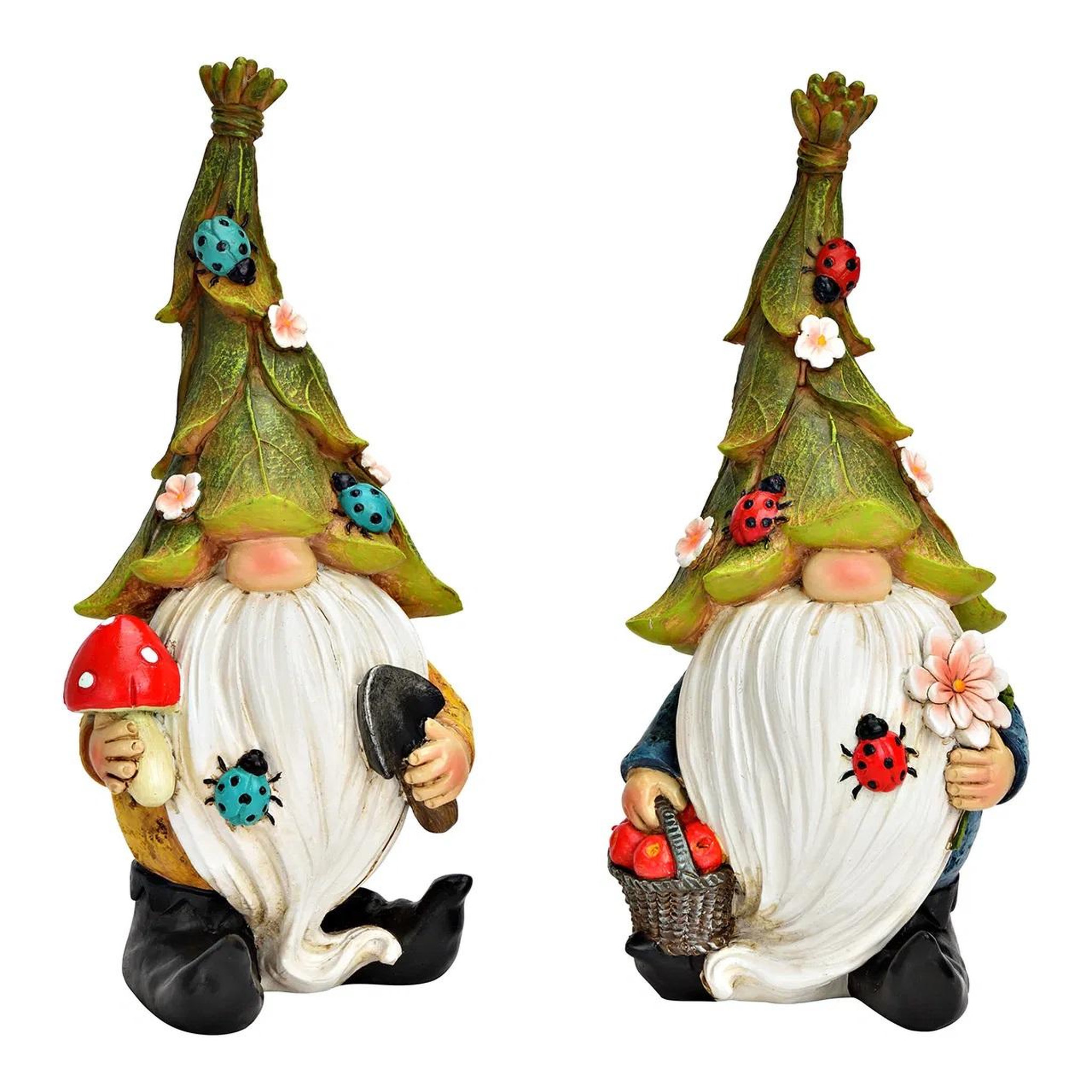 Eden Lot de 2 décorations lutins de jardin