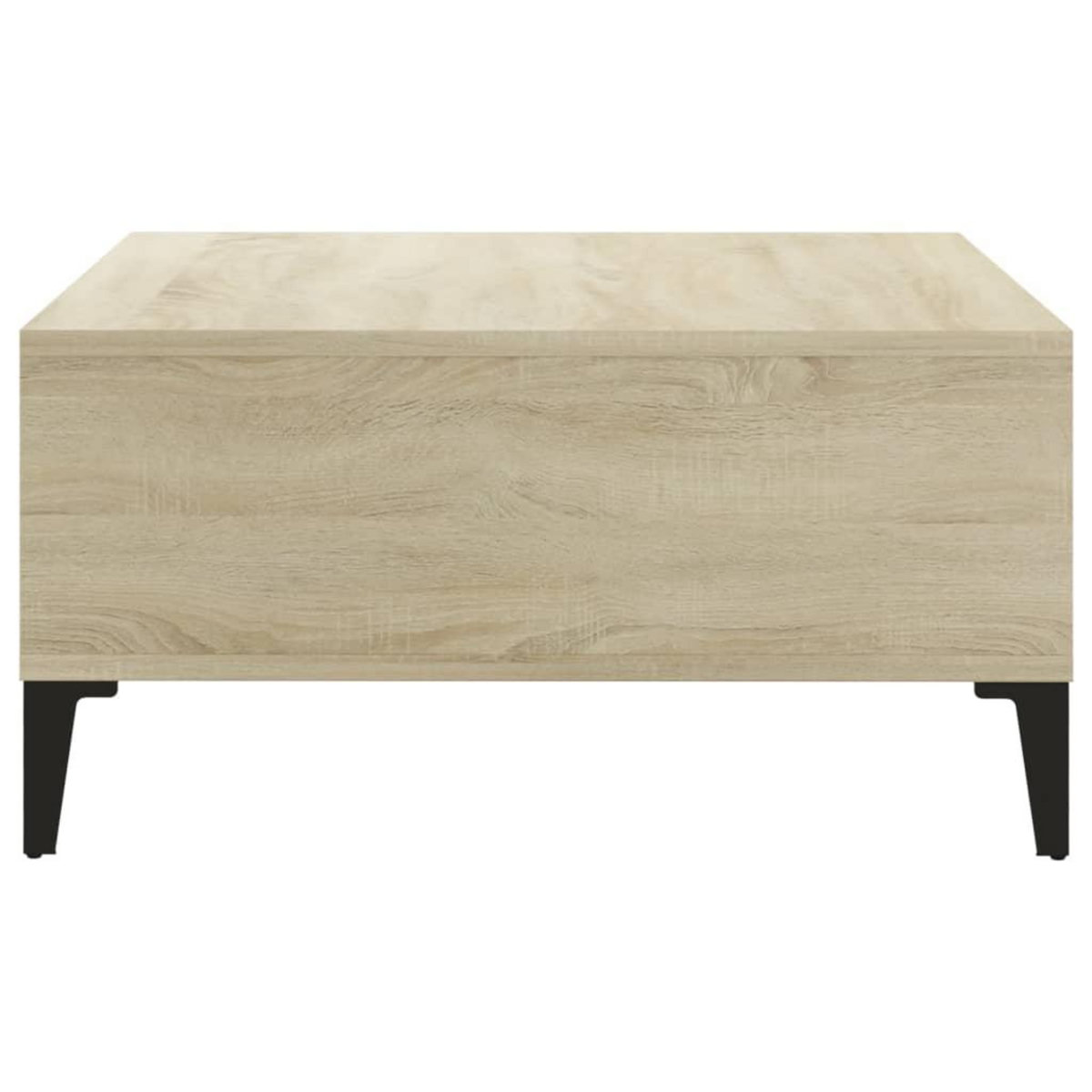 VIDAXL Table basse chene sonoma 60x60x30 cm bois d'ingenierie