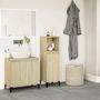 Voir la diapositive 3 : VIDAXL Armoire salle de bain chene sonoma 30x30x100 cm