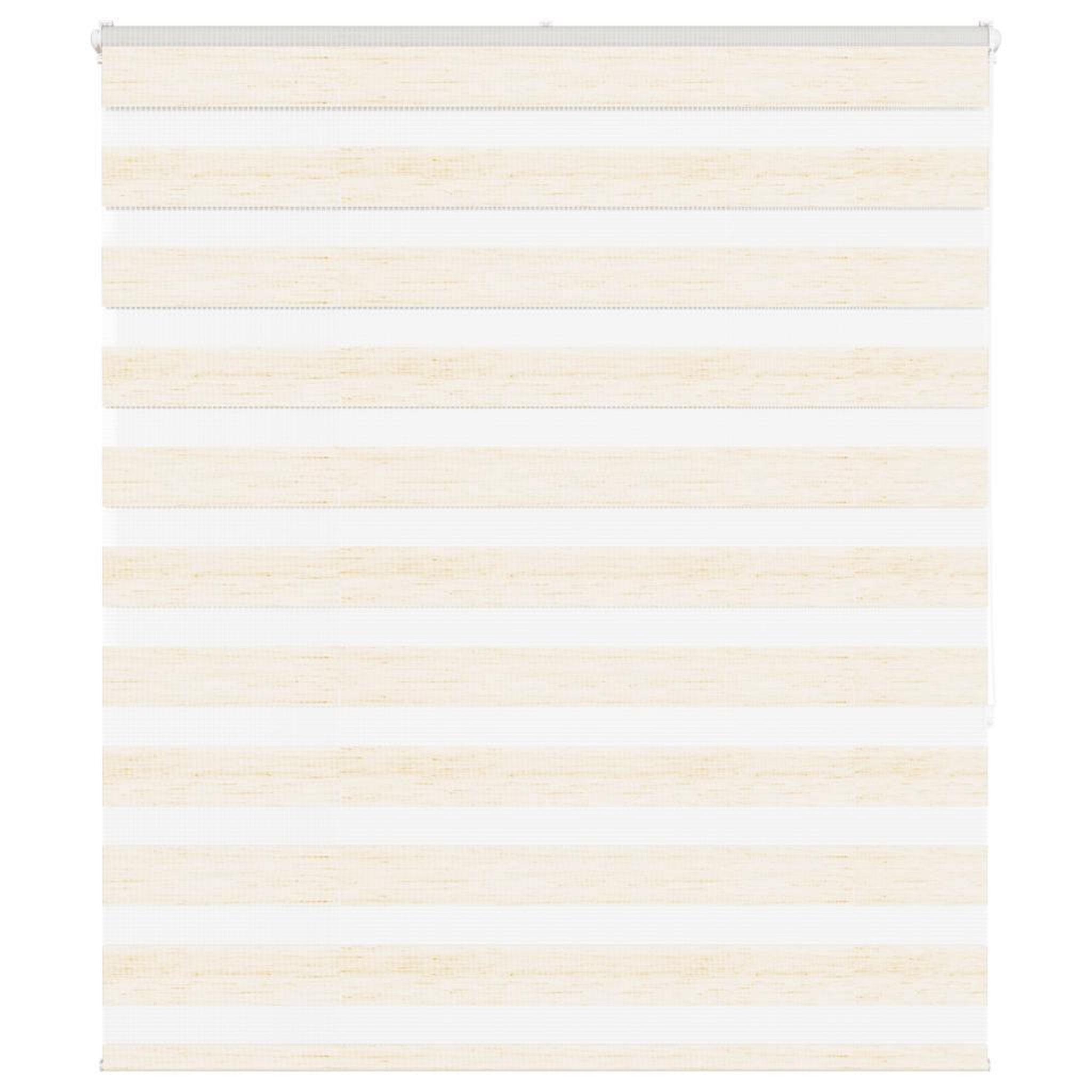 VIDAXL Store zebre beige marbre largeur du tissu 130,9 cm polyester