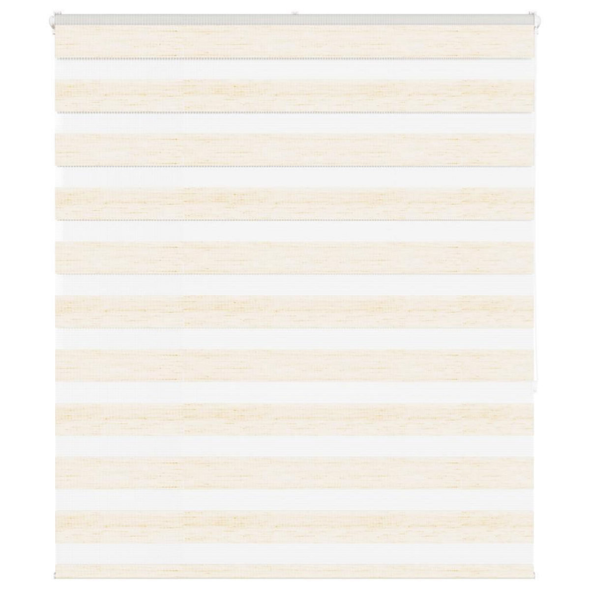 VIDAXL Store zebre beige marbre largeur du tissu 130,9 cm polyester