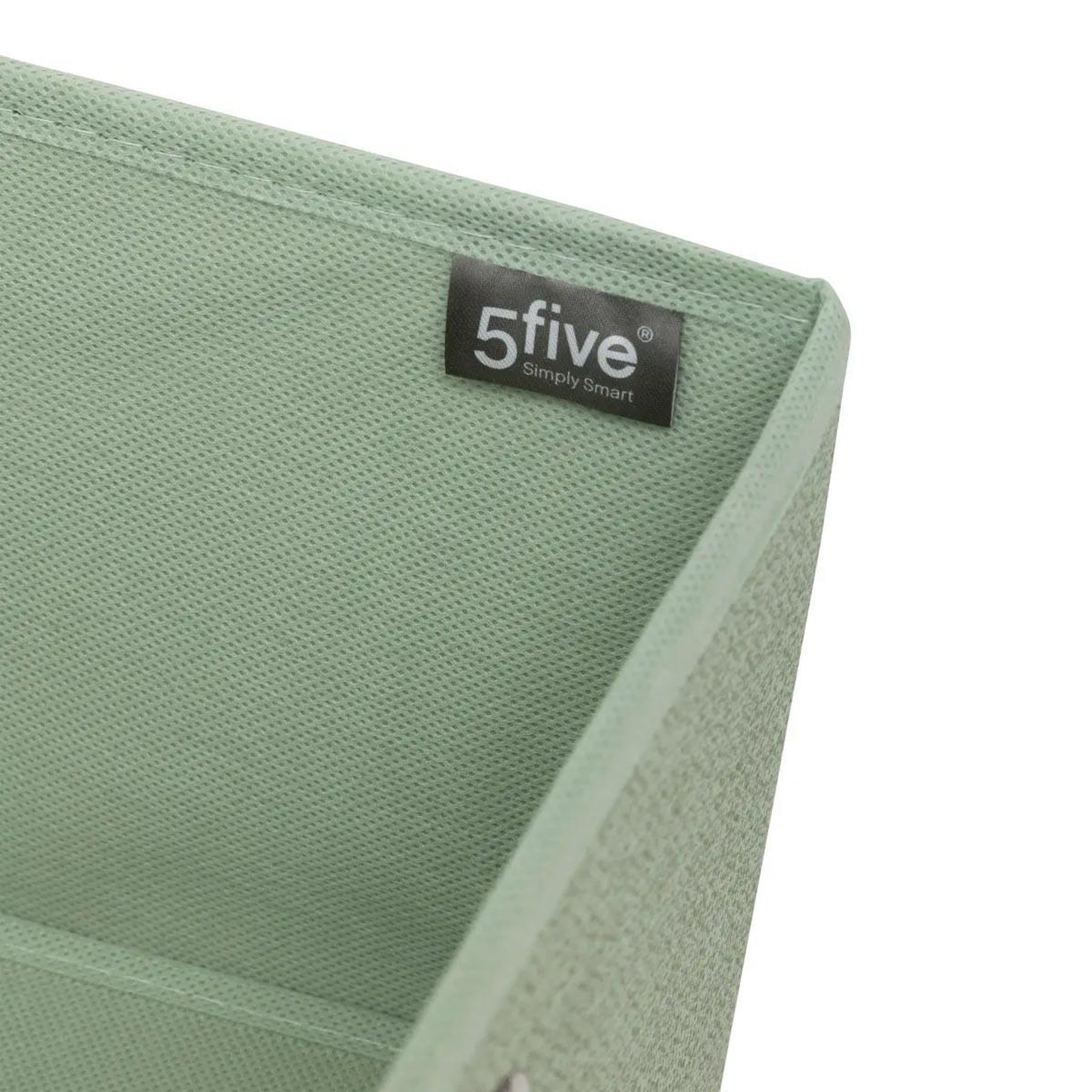 Voir la diapositive 3 : FIVE Boîte de rangement pliable  mix n'modul  31x31cm vert sauge