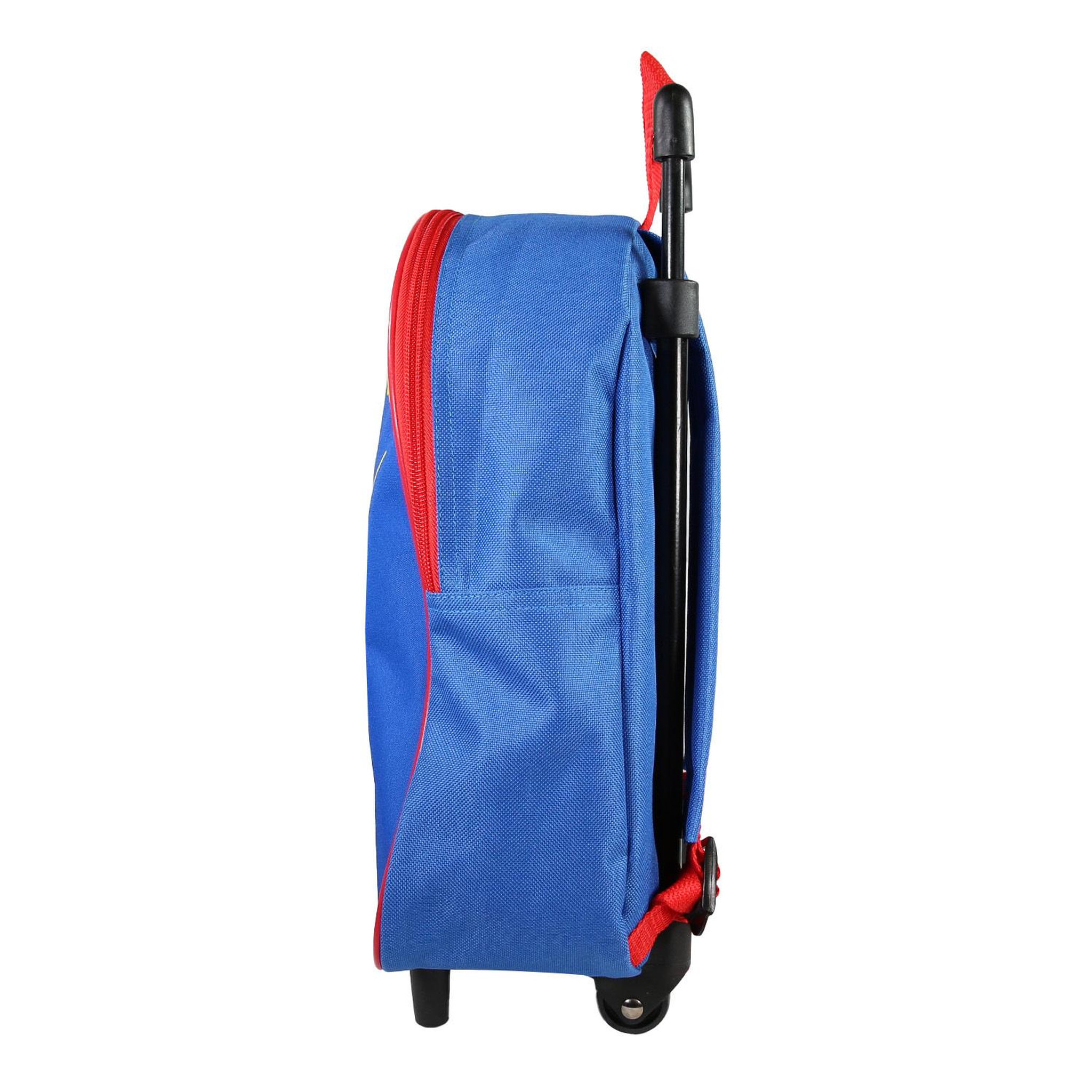 Voir la diapositive 3 : Bagtrotter Sac à dos à roulettes Mickey Bleu - Bagtrotter