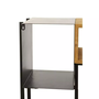 Voir la diapositive 6 : Paris Prix Console en Bois  Tina  120cm Noir & Naturel