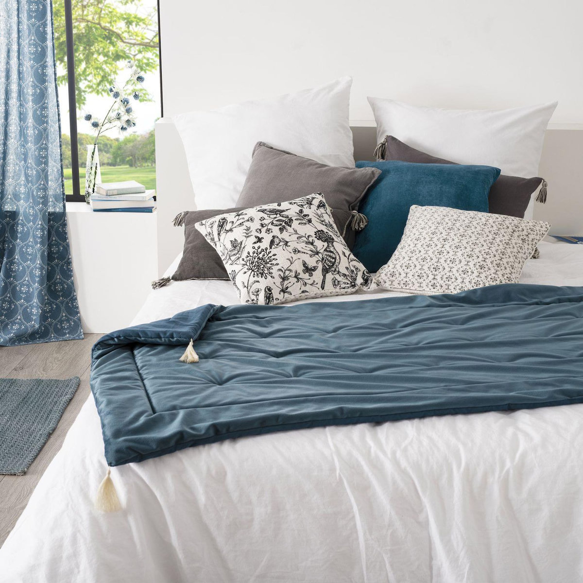 ATMOSPHERA Edredon design velours Hiver