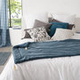Voir la diapositive 2 : ATMOSPHERA Edredon design velours Hiver