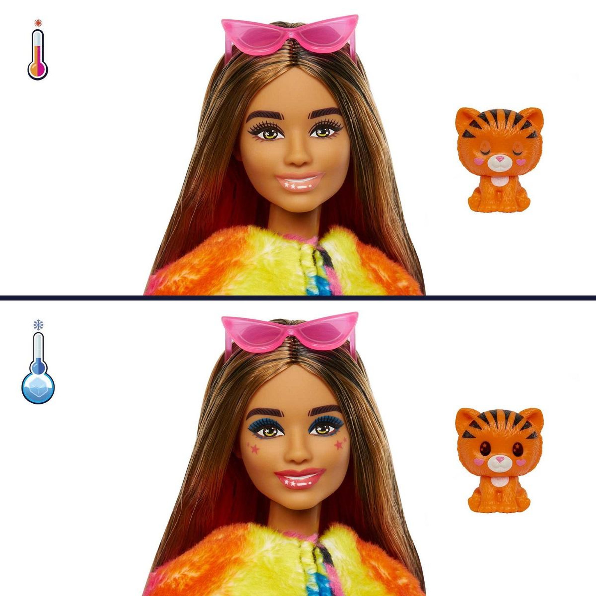 Voir la diapositive 4 : BARBIE Poupée Barbie Cutie Reveal Tigre