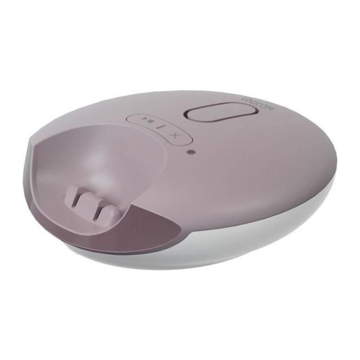 Logicom Téléphone sans fil Iloa Solo Répondeur Taupe